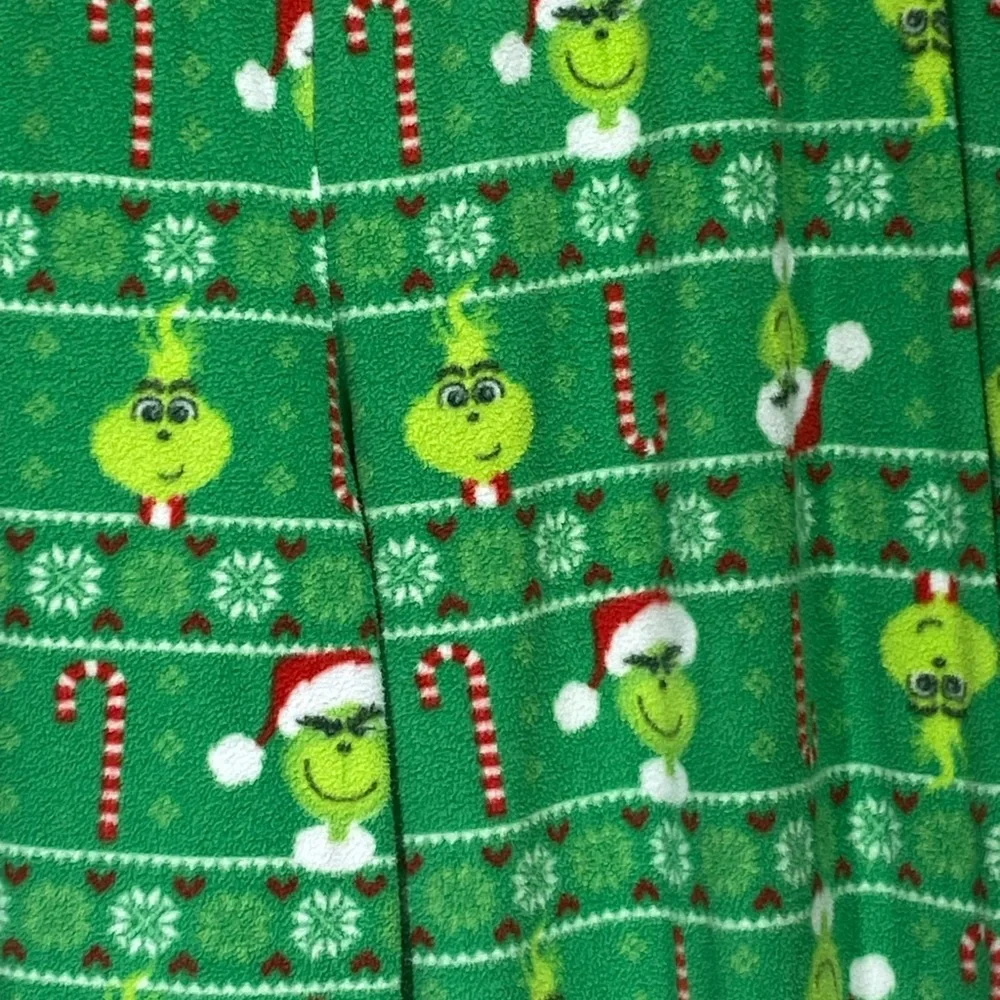 Green Kids Pajamas with Holiday Print